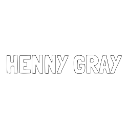 Online Created Coloring Page - HENNY GRAY Coloring Page