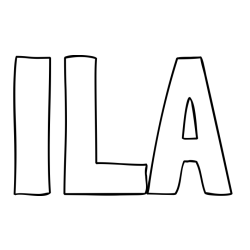 Online Created Coloring Page - ILA Coloring Page