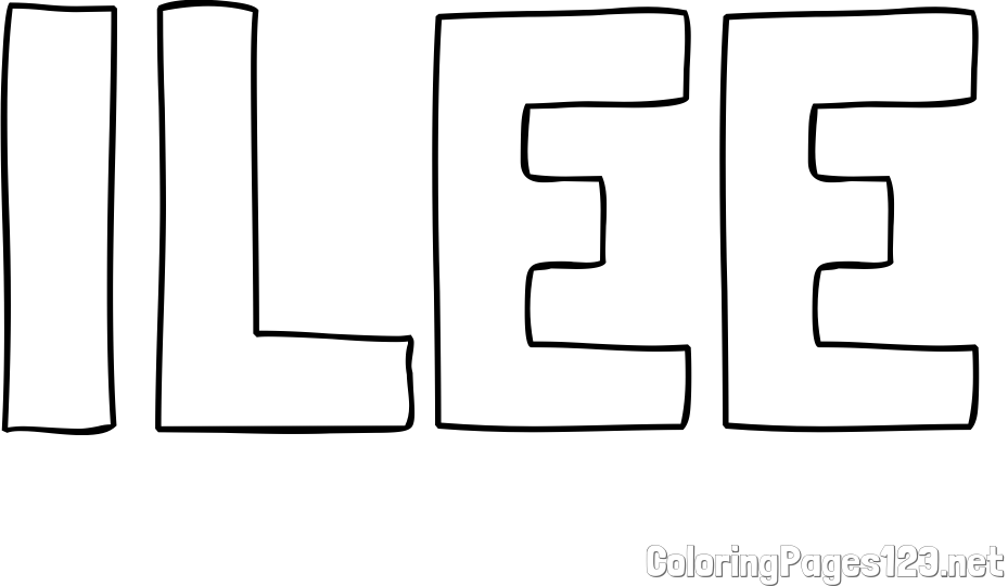 ILEE Coloring Page