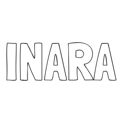Online Created Coloring Page - INARA Coloring Page