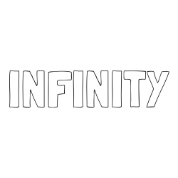 Online Created Coloring Page - INFINITY Coloring Page