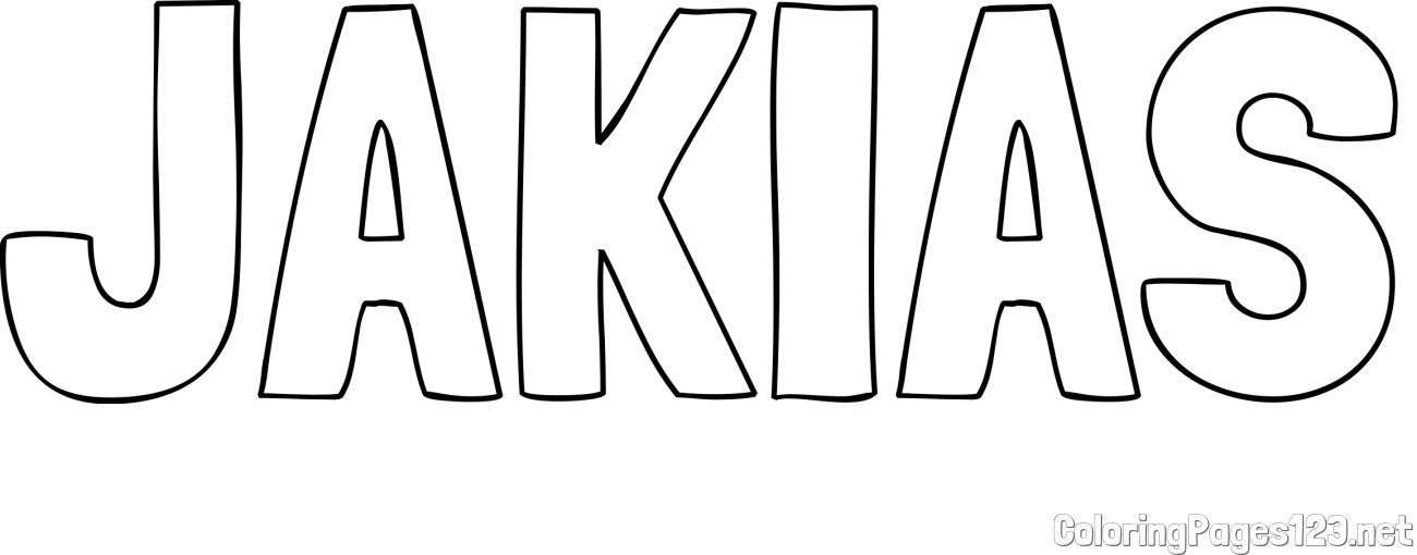JAKIAS Coloring Page
