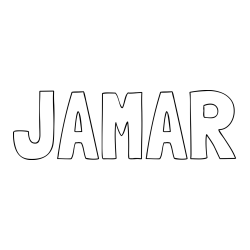 Online Created Coloring Page - JAMAR Coloring Page