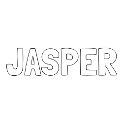 JASPER Coloring Page