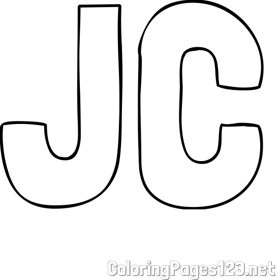 JC Coloring Page