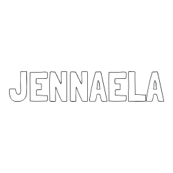 Online Created Coloring Page - JENNAELA Coloring Page