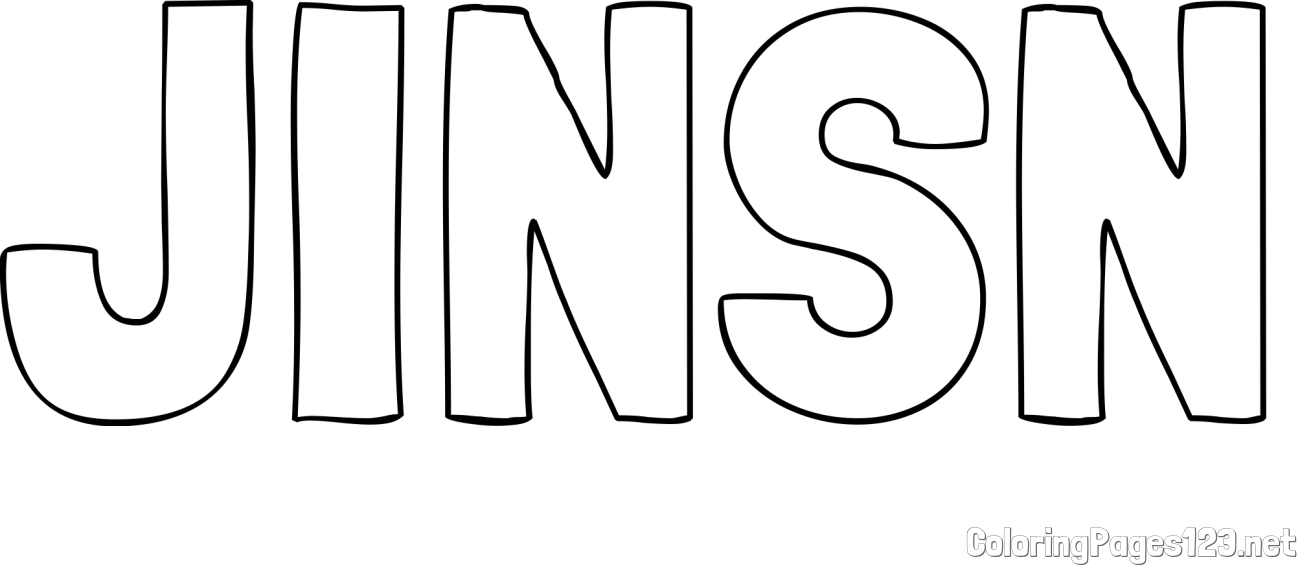 JINSN Coloring Page