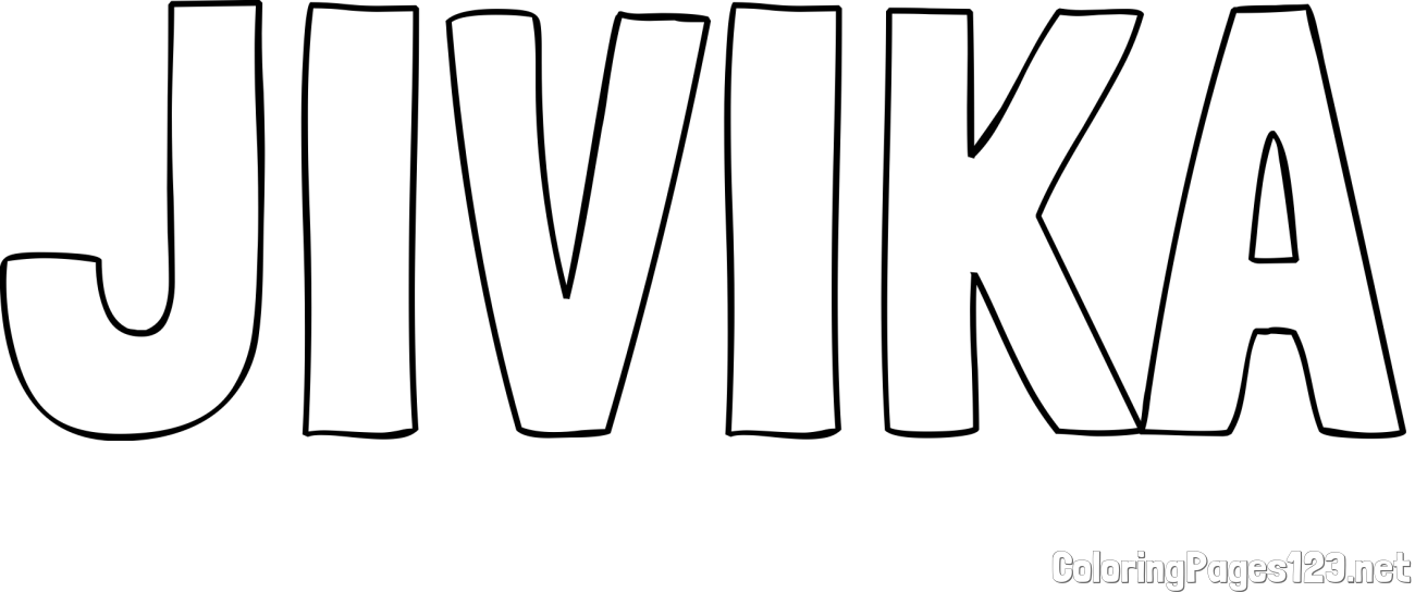 JIVIKA Coloring Page