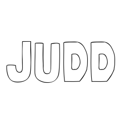 Online Created Coloring Page - JUDD Coloring Page