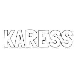 Online Created Coloring Page - KARESS Coloring Page