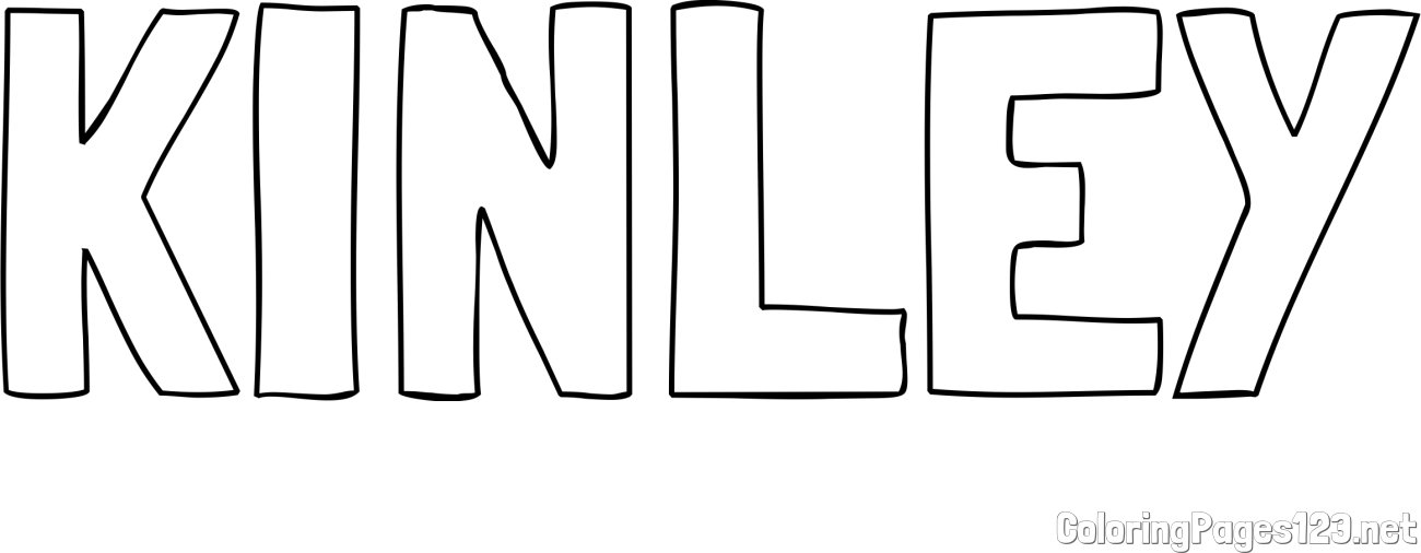 KINLEY Coloring Page