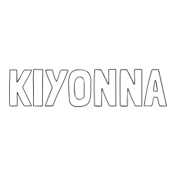 Online Created Coloring Page - KIYONNA Coloring Page