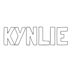 Online Created Coloring Page - KYNLIE Coloring Page