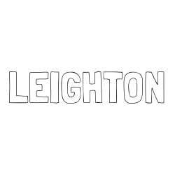 Online Created Coloring Page - LEIGHTON Coloring Page