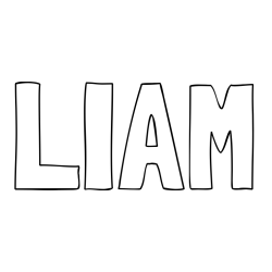 LIAM Coloring Page