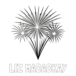 LIZ MACACKAY Coloring Page alongside Beautiful New Year’s Fireworks Coloring Page