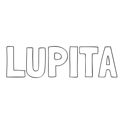 Online Created Coloring Page - LUPITA Coloring Page