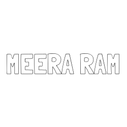 Online Created Coloring Page - MEERA RAM Coloring Page