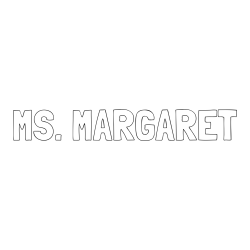 Online Created Coloring Page - MS. MARGARET Coloring Page