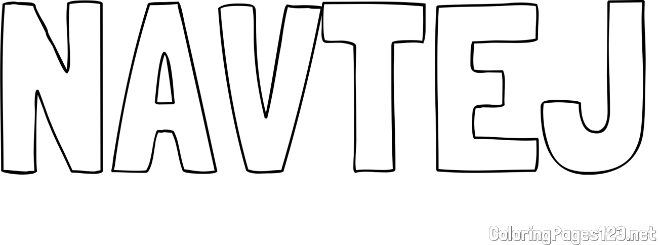 NAVTEJ Coloring Page
