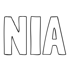 Online Created Coloring Page - NIA Coloring Page
