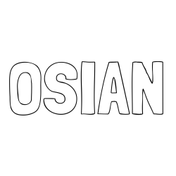 Online Created Coloring Page - OSIAN Coloring Page