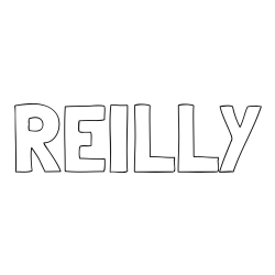 Online Created Coloring Page - REILLY Coloring Page