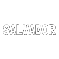 Online Created Coloring Page - SALVADOR Coloring Page