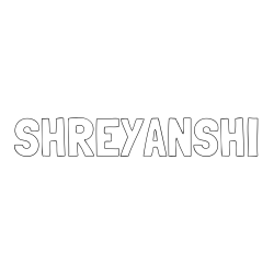 Online Created Coloring Page - SHREYANSHI Coloring Page