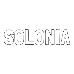 Online Created Coloring Page - SOLONIA Coloring Page