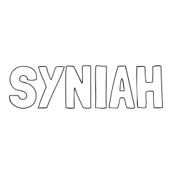 SYNIAH Coloring Page