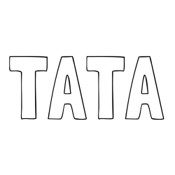 Online Created Coloring Page - TATA Coloring Page