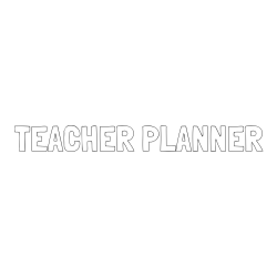 Online Created Coloring Page - TEACHER PLANNER Coloring Page