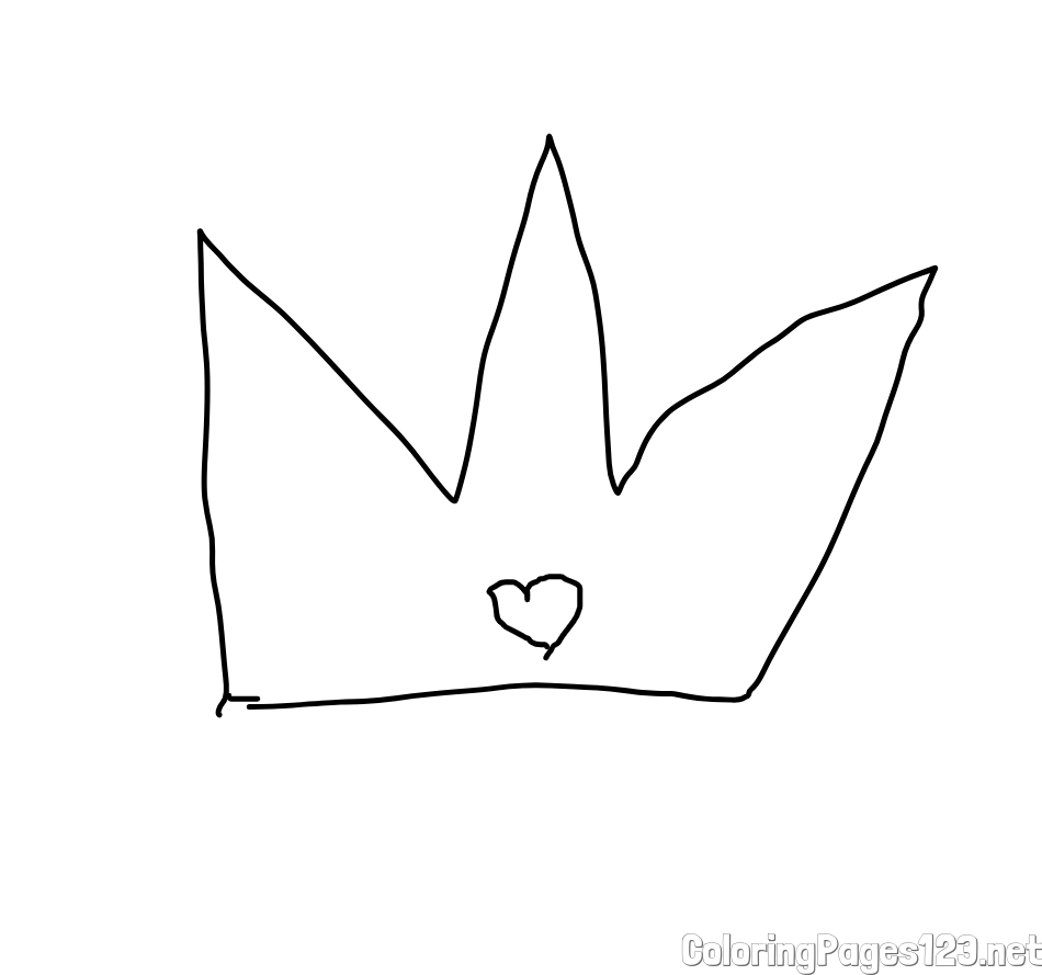 tiara coluring
