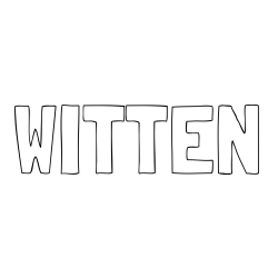 Online Created Coloring Page - WITTEN Coloring Page
