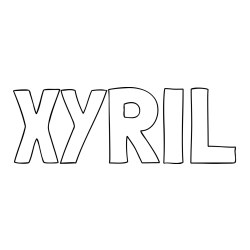 Online Created Coloring Page - XYRIL Coloring Page