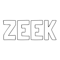 Online Created Coloring Page - ZEEK Coloring Page